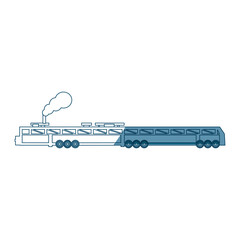 train icon old classic steam engine. vintage locomotive design vector illustration