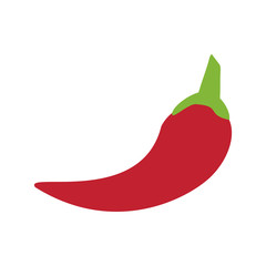 chili pepper vegetable icon image vector illustration design 