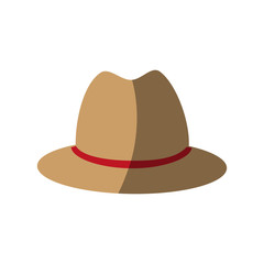 classic hat icon image vector illustration design 
