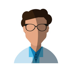 male medical doctor icon image vector illustration design 