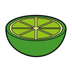 lemon fruit icon image vector illustration design 