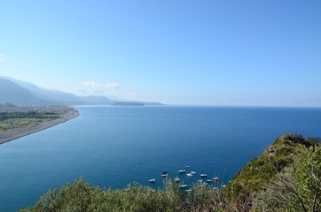 Fototapeta premium Coastline near Maratea, Campania & Basilicata, South Italy