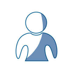 Male pictogram symbol icon vector illustration graphic design