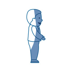Businessman executive cartoon icon vector illustration graphic design