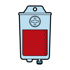 blood bag icon image vector illustration design 