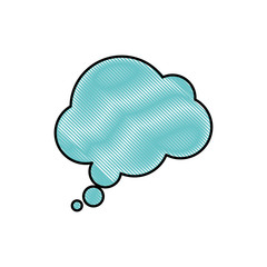 Comic bubble cartoon icon vector illustration graphic design