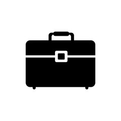 Business briefcase isolated icon vector illustration graphic design
