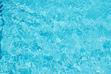 Fototapeta na wymiar Waving, blue water surface