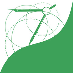 compass instrument illustration