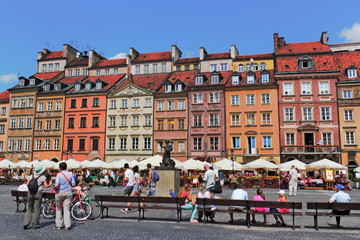 Fototapeta premium Polen, Warschau