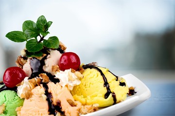 Ice cream.