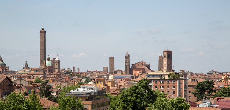 Bologna panorama sulla città
