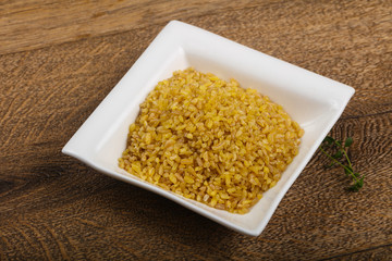 Raw bulgur