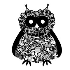 Stylized owl