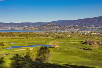  Golf Course Okanagan Valley Kelowna British Columbia Canada