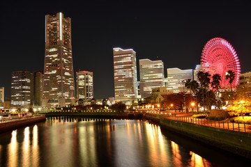 横浜みなとみらい夜景