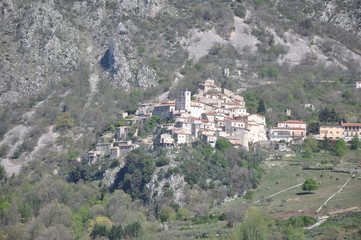 Castelnuovo a Volturno, Nationalpark Abruzzen in Italien