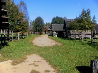The ancient Belarusian village