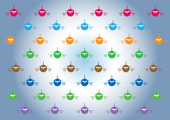 Commercial Airplane Pattern