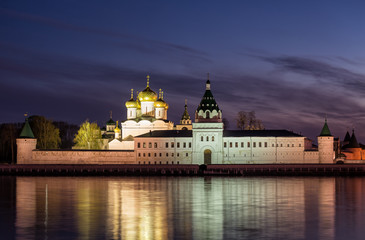 Ipatievsky monastery at night