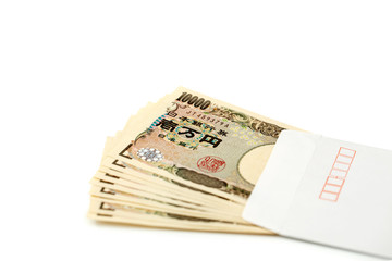 5万円と白封筒