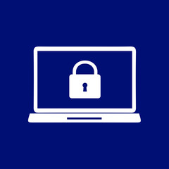 Internet security concept  icon. Identification and protection symbol.