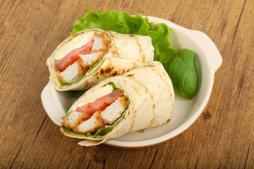 Chicken bread roll