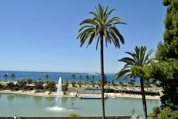Palma de Mallorca Ausblick Küste