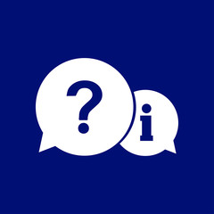 Information exchange theme icon, collect and analyze info. Flat design style. Vector.