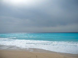 The sea of the Ionian islands