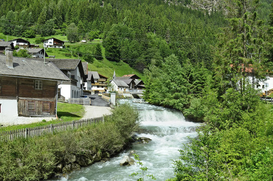 Austria, Tirol, homes
