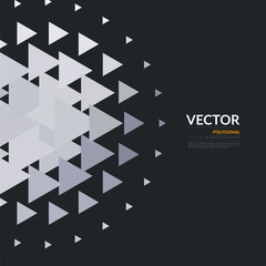 Fototapeta premium Business vector design elements for graphic layout. Modern abstr