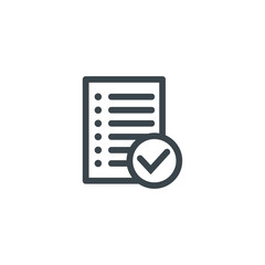 Document icon stock vector