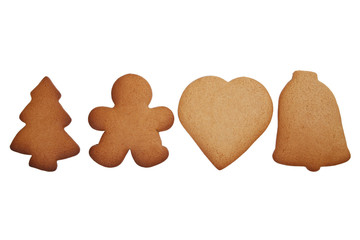 Gebackene Lebkuchen Freisteller