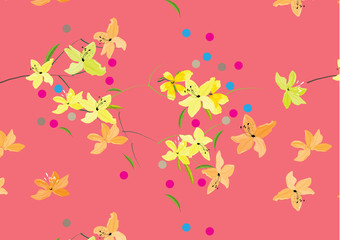 flowers background for frame watercolor brush 