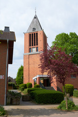 Churches at the Roman Way, Germany, Eifel, Vettweiss