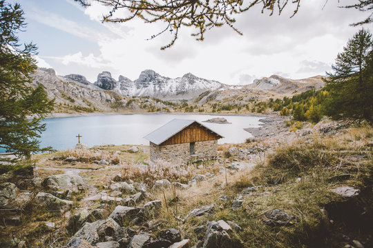 Cabin in the French Alps 