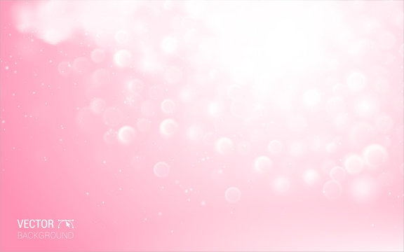 abstarct pink lights Effect Realistic Design Elements. Vector Illustration Modern Background