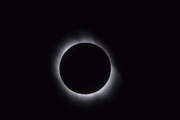 Eclipse de soleil / Phase totale