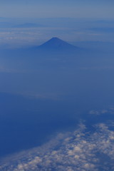 Cloud above the sea Aerial view.