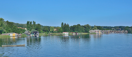 Urlaubsort MIrow am Mirower See in der Mecklenburgischen...