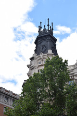 Fototapeta premium Torres de edificios clásicos. 