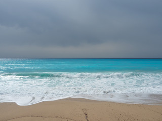 The sea of the Ionian islands