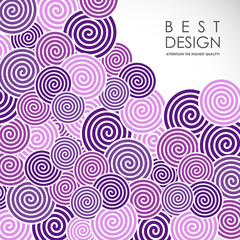 Spiral abstract background