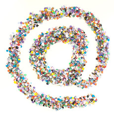 Confetti alphabet - symbol at @