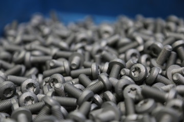 screws close-up