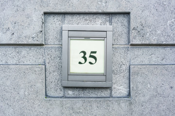 Number 35