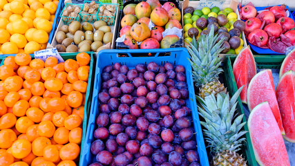 Various fresh fruits