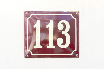 Number 113
