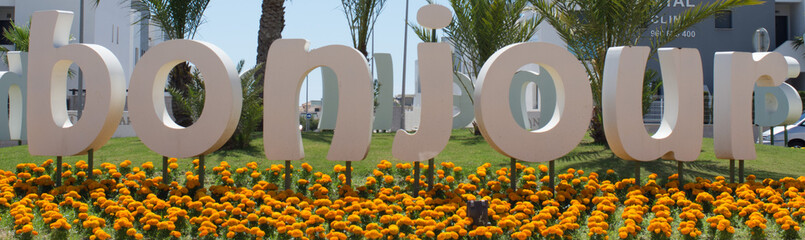 Large letters of the word Hello © Maks Nevs